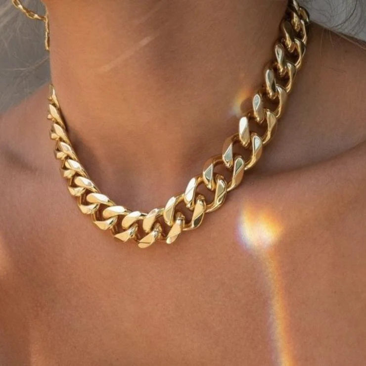 CHUNKY CHAIN NECKLACE