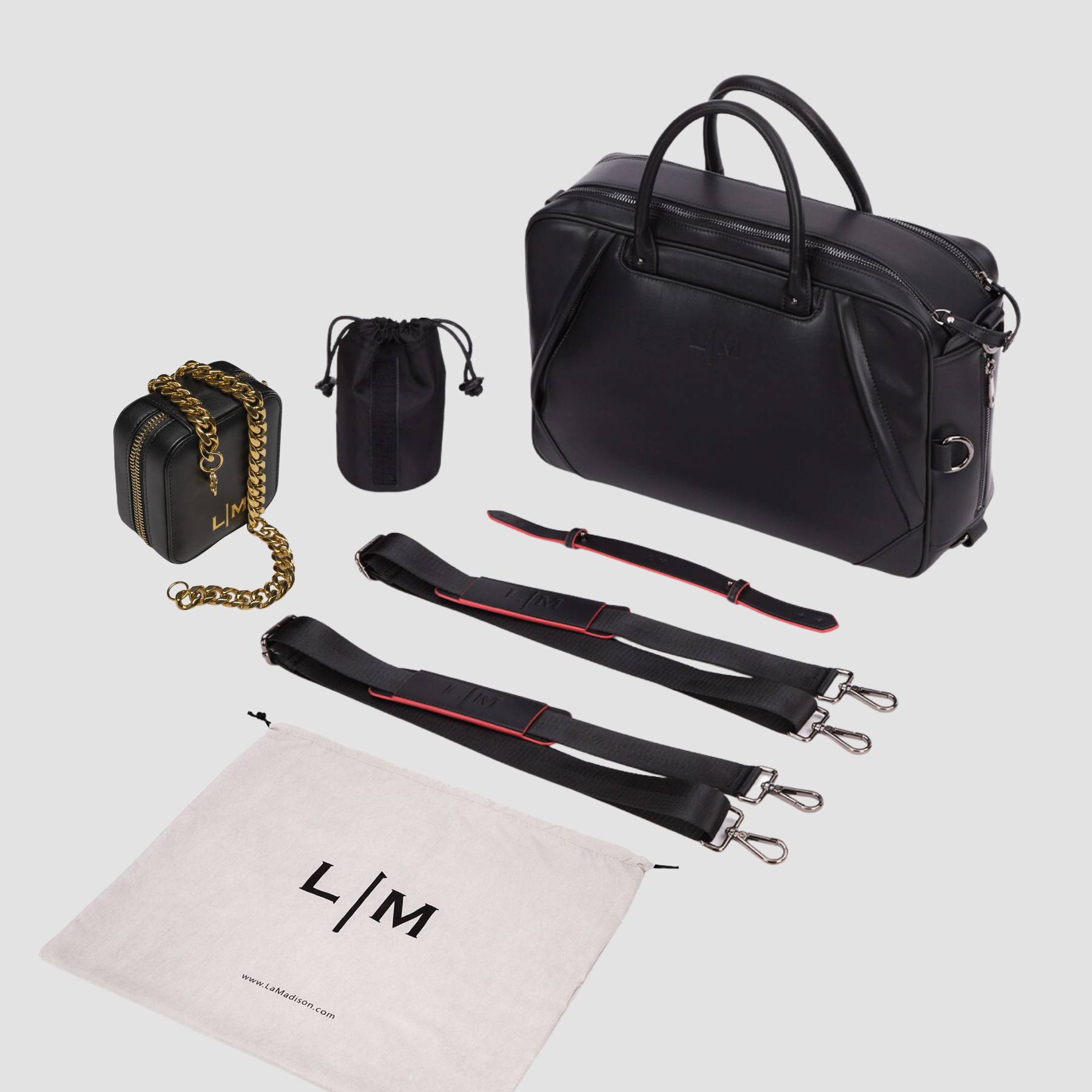 London BriefCase Convertible Bag + Free Gift